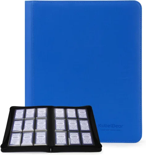 Miniatura 34 de Carpeta de tarjetas – Capacidad 720, tarjetero con cremallera para MTG, tarjetas deportivas y coleccionables – Almacenamiento sin ácidos, duradero