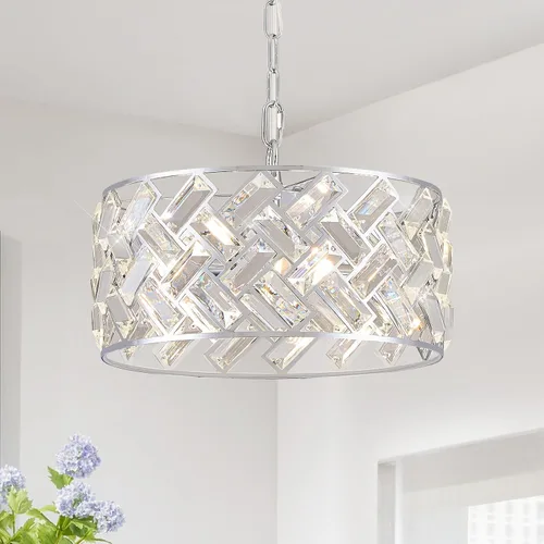 Miniatura 14 de Iluminación colgante negra, lámpara colgante moderna de cristal mini, juego de 3 candelabros ajustables para cocina, isla, comedor, dormitorio
