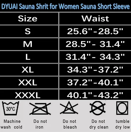 Miniatura 6 de Camiseta sauna para mujer, camiseta reductora y moldeadora de manga corta para entrenamiento y ejercicio Forro azul-02