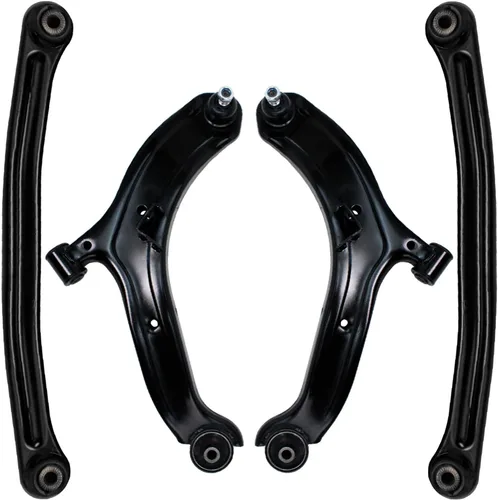 Miniatura 10 de Detroit Axle - AWD Kit de brazos de control delanteros de 4 piezas para Chrysler 300 2005-2023 Dodge Charger 2017-2023 Challenger 2017-2023, 2