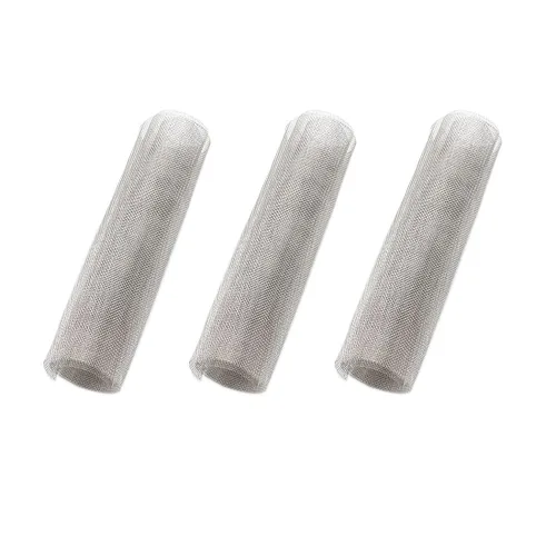 Miniatura 22 de Paquete de 5 mallas de alambre tejido de acero inoxidable 304, nunca se oxida, malla de alambre dura y resistente al calor, malla fina para muchos