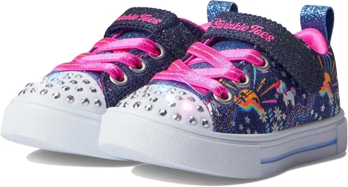 Miniatura 4 de Skechers Unisex-Child Toes Twinkle Sparks-Unicorn Sunsh Sneaker