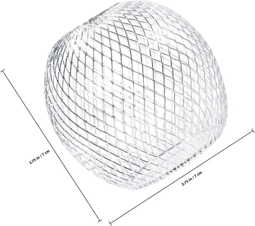 Miniatura 2 de Pantalla de lámpara de metal, pantalla de lámpara para el hogar, sombra de polvo para pantalla de luz de lámpara, 1 ud