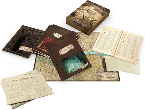 Miniatura 6 de Asmodee Sherlock Holmes Consulting Detective - Juego de mesa The Thames Murders & Other Cases - Juego de misterio cautivador para niños y adultos, a