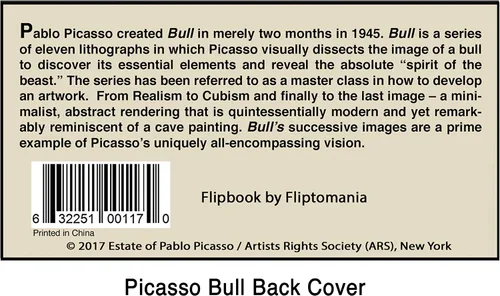 Miniatura 2 de Fliptomania Paquete de 3 flipbooks de animación de bellas artes: Degas, Mona Lisa, Picasso