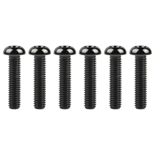 Miniatura 20 de Cabeza de botón de titanio Torx M5 M6 M8 x10 12 15 20 25 30 35 1.575 in para bicicleta, motocicleta, automóvil, tornillos paquete de 6