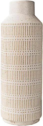 Miniatura 5 de Florero grande de cerámica de granja para sala de estar Dormitorio 15.75'' Florero para planta falsa Decoración del hogar Oficina Mesa Estante