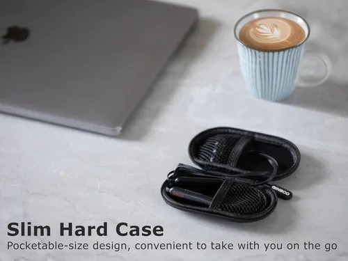 Miniatura 4 de Ginsco Estuche Mini-Portátil para Auriculares Beats Flex Inalámbricos con Micrófono Integrado, para Auriculares Apple EarPods con Cable/Auriculares