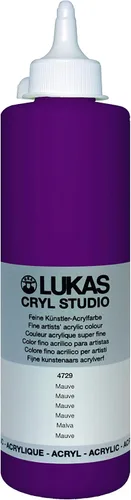 Miniatura 5 de Lukas CRYL Studio Artist - Pintura acrílica para artistas, Alizarín Carmesí, tubo de 125 ml - Pinturas acrílicas de alto pigmento para pintura