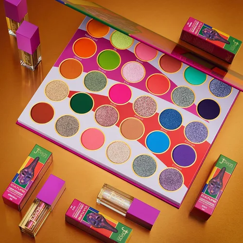 Miniatura 7 de Juvia's Place Culture Duochrome - Sombra de ojos líquida multicolor con purpurina para brillo, maquillaje brillante para ojos, kit de maquillaje
