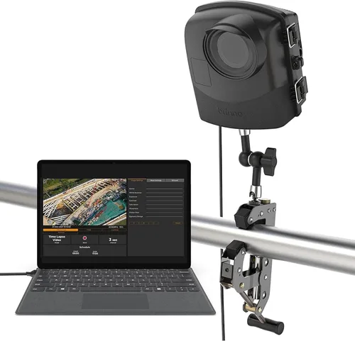 Brinno BCC2000 Plus Paquete de Cámara para Construcción - Incluye: Cámara Time Lapse TLC2000 Full HD, Extensor de 32 pies para Laptop/Tablet,