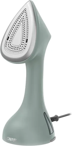 Conair - Vaporizador de hierro 2 en 1 | Vapor turboalimentado de 1700W para todo tipo de tela, vapor y prensa, verde, GSI200TG