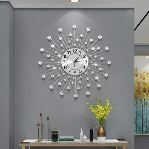 Miniatura 13 de Reloj de Pared Grande Sin Tictac Silencioso Relojes Grandes Modernos Relojes de Pared Decorativos para Sala de Estar Comedor Decoración de Negro