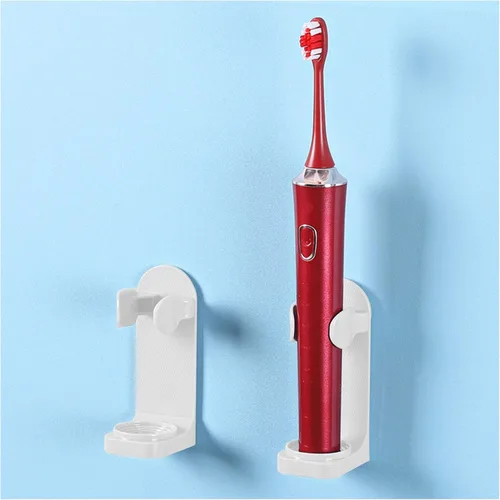 Miniatura 5 de Andiker Soporte para cepillo de dientes eléctrico montado en la pared, ahorra espacio para mantener el secado (3 piezas)