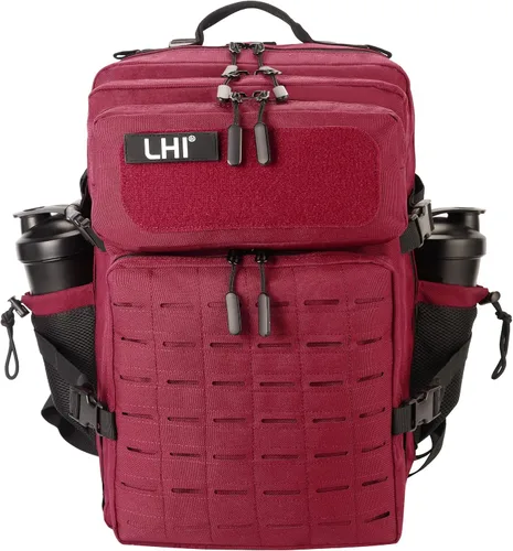 Miniatura 11 de LHI - Mochila táctica militar para hombre, 25/45 L, mochila grande Molle del ejército, mochila de asalto de 3 días, para senderismo