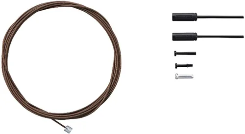 Miniatura 3 de Shimano Cable interno de cambio recubierto de polímero 1.2Mm X 2500Mm Cables de bicicleta cables-y-carcasa de cambio de bicicleta