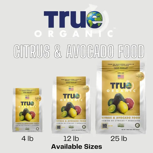 Miniatura 6 de True Organic Alimentos para Cítricos y Aguacate – Fertilizante Orgánico para Follaje Abundante y Fruto Abundante – Bolsa de 4 libras Cubre 70 Pies