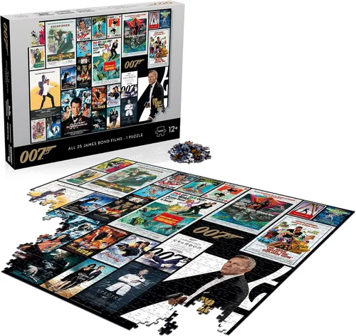Miniatura 3 de James Bond - Juego de rompecabezas de 1000 piezas de James Bond Films