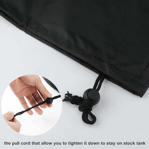 Miniatura 5 de Protector redondo de plástico Oxford para piscina de 6 pies, forro impermeable, 6 pies x 12 pulgadas