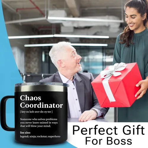 Miniatura 3 de WECACYD Regalos del coordinador del caos - Regalos de cumpleaños, Navidad, agradecimiento para mujeres, dama jefa, compañeras de trabajo