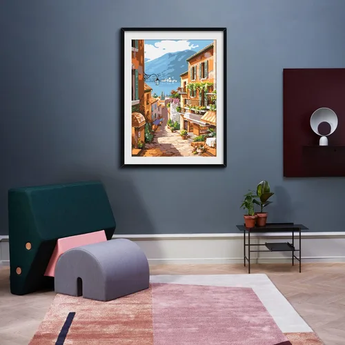 Miniatura 3 de QUITEDEW Pintura por números para adultos principiantes, pintura de paisajes por números, kits de pintura de jardín por números, adecuados