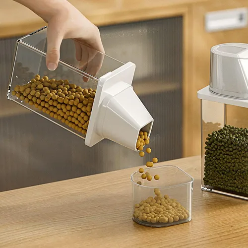 Miniatura 3 de VALINK Contenedores herméticos para almacenamiento de alimentos, dispensador de contenedores de cereales de almacenamiento 2022, dispensador