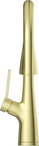 Miniatura 8 de Pfister LG529-NEBG Neera - Grifo de cocina abatible, oro cepillado