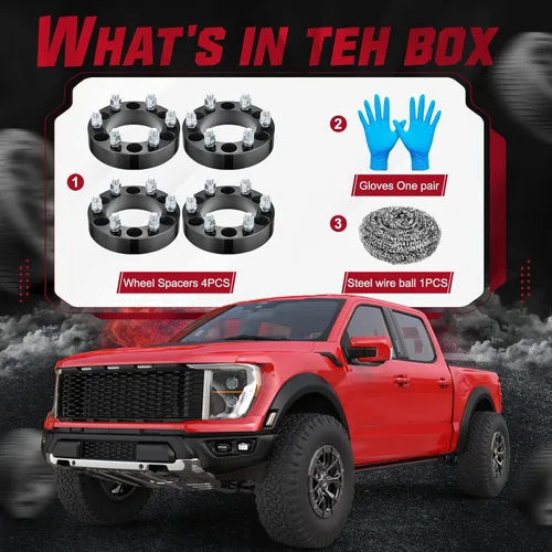 Miniatura 2 de BDFHYK Espaciadores de rueda 6x5.5 Espesor 1.5 pulgadas Compatible con Chevy Silverado 1500 1999-2022 Avalanche Suburban Tahoe GMC Sierra 1500 K1500