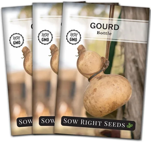 Miniatura 8 de Sow Right Seeds - Semilla de calabaza en botella para plantar - Paquete de reliquia sin OMG con instrucciones para plantar y cultivar un huerto