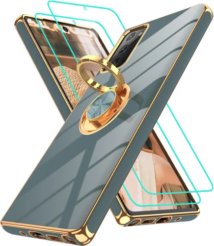 Miniatura 199 de Gritup Funda para Samsung Galaxy A14 5G: Funda Samsung A14 con 2 Protectores de Pantalla, Soporte de Anillo con Rotación 360°, Soporte Magnético