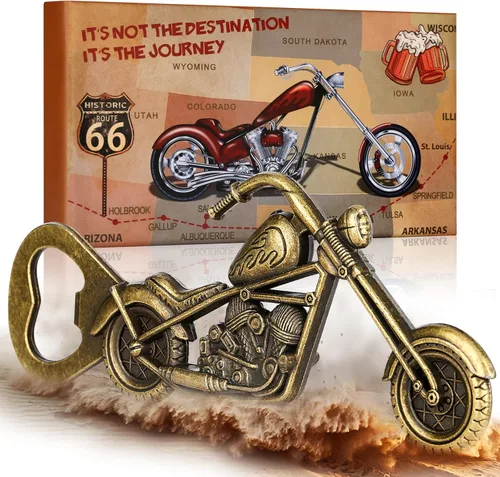 Miniatura 4 de Abrebotellas de cerveza para motocicletas, regalos de cumpleaños y Navidad para hombres, mujeres, marido, novio, regalos de cerveza para hombres