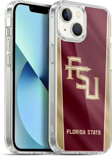 Miniatura 167 de Head Case Designs Funda de gel suave FSU Seminoles de la Universidad Estatal de Florida con licencia oficial compatible con Apple iPhone 13 Pro Max