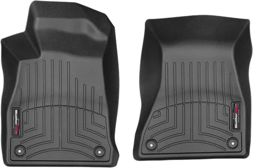 WeatherTech Revestimientos de suelo personalizados para Audi S5, S5, S5-1ª fila (449371), color negro