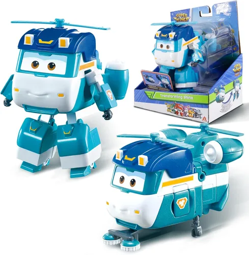 Super Wings Juguetes, juguetes transformadores de brillo de 5 pulgadas, temporada 7, nuevo personaje, juguete de avión para niños de 3 a 5 años,