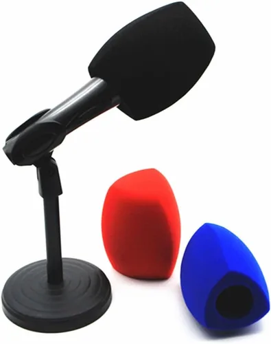 Miniatura 4 de Fundas de espuma para micrófono, parabrisas de micrófono grande, filtros de espuma para micrófonos de mano, micrófonos de entrevista