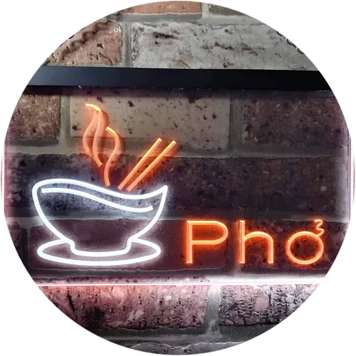 Miniatura 18 de ADVPRO Pho - Letrero de neón LED de doble color, para restaurante, fideos vietnamitas, azul y rojo, 12 x 8.5 pulgadas, st6s32-i0459-br