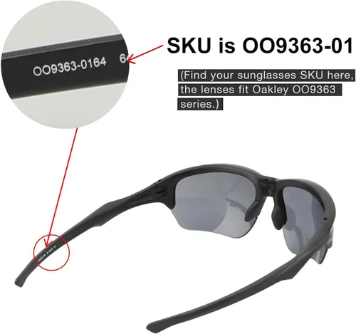 Miniatura 6 de walleva lentes de repuesto para Oakley Flak Beta anteojos de solMúltiples opciones disponibles