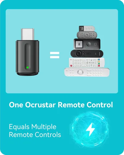 Miniatura 4 de Adaptador de control remoto universal para smartphone, control remoto todo en uno para TV/AC/DVD compatible con Samsung, Sony, Panasonic, Sharp, LG