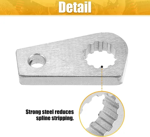 Miniatura 4 de Motoforti Palanca de palanca de cambios de acero para Polaris Sportsman 335 400 400L 1999-2000 Reemplazar 3233153 3233041