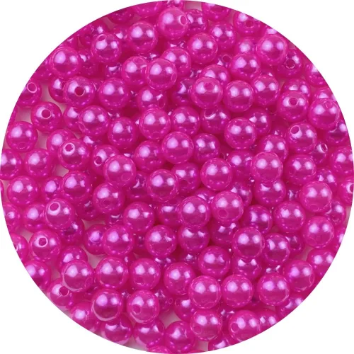 Miniatura 23 de Perlas de cuentas, 4000 piezas de cuentas de perlas de 3 mm redondas para llaveros, pulseras, collares, llaveros, joyería, manualidades, decoración