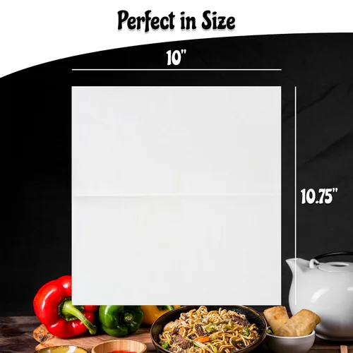 Miniatura 7 de Perfect Stix Gordon choice DeliWaxPaper10-500 Deli - Papel encerado para delicatessen, 10 x 10.75 pulgadas, liso (paquete de 500)