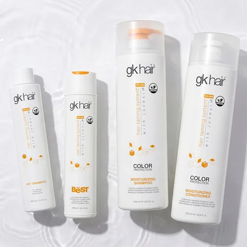 Miniatura 13 de Champú y Acondicionador Hidratante Juego Hidratante para Cabello Teñido Tratado Tratamiento de Queratina Limpieza Cabello Seco a Normal Sin Sulfatos