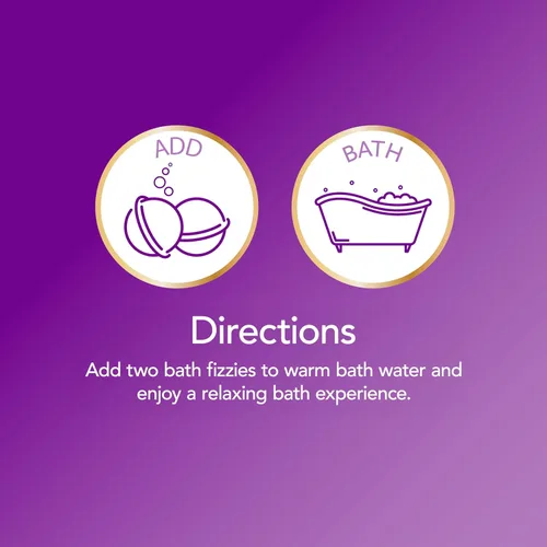 Miniatura 3 de Calgon Gaseosos de baño, lavanda y miel, 8 piezas