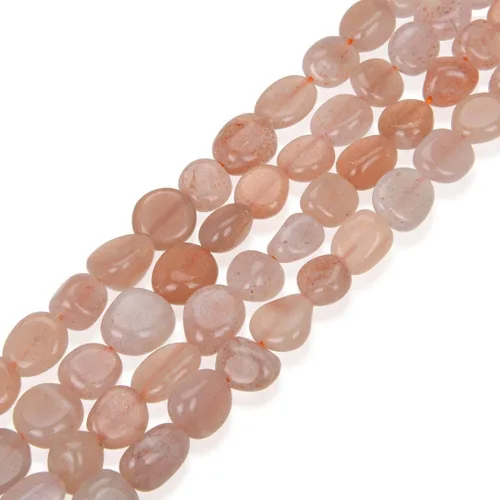 Miniatura 17 de Adabele GZ12-14 - Cuentas sueltas de cristal de amatista púrpura natural de 45 pulgadas de 0.276 in a 0.472 in, forma libre, piedra preciosa ovalada