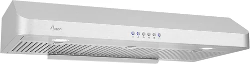 Miniatura 8 de Awoco RH-C06 - Campana de acero inoxidable de 6 pulgadas y 4 velocidades para usar debajo del gabinete, 900 CFM, con luces, 30, 36 y 42 pulgadas