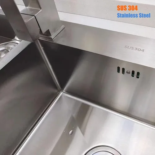 Miniatura 3 de Fregadero Utilitario de Lavandería con Tabla de Lavar, Fregadero de Cocina de Acero Inoxidable de Doble Tazón, Fácil de Limpiar, para Casa, Piscina