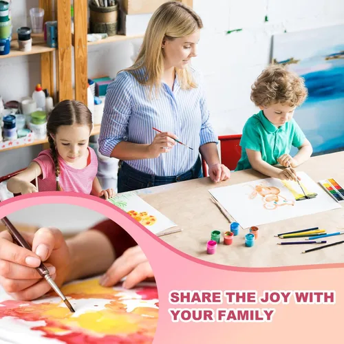 Miniatura 4 de 250 hojas de papel de acuarela, papel de color de agua a granel, suministros de arte para niños y adultos, 5 x 7 pulgadas, papel de dibujo