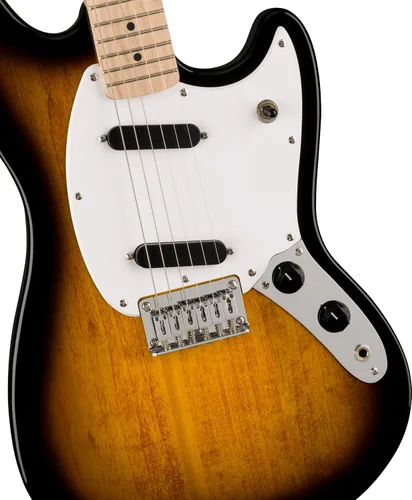 Miniatura 5 de Guitarra eléctrica Squire Sonic Mustang, Sunburst de 2 colores, diapasón de arce