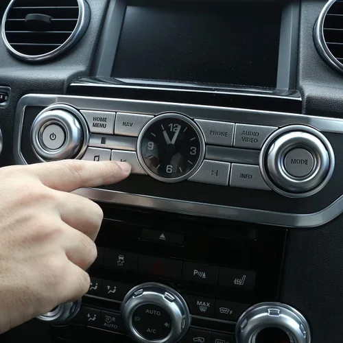 Miniatura 3 de YIWANG - Juego de 10 botones para consola de coche, multimedia, para Land Rover Range Rover Sport, Discovery 4 LR4 2010 2011