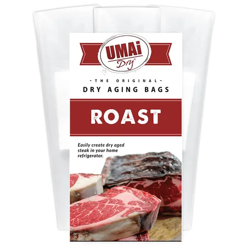 UMAi Dry Bolsa de envejecimiento para filetes, paquete de 3, bolsas de edad seca para carne, sin hueso o con hueso en el asado de costilla, cortes